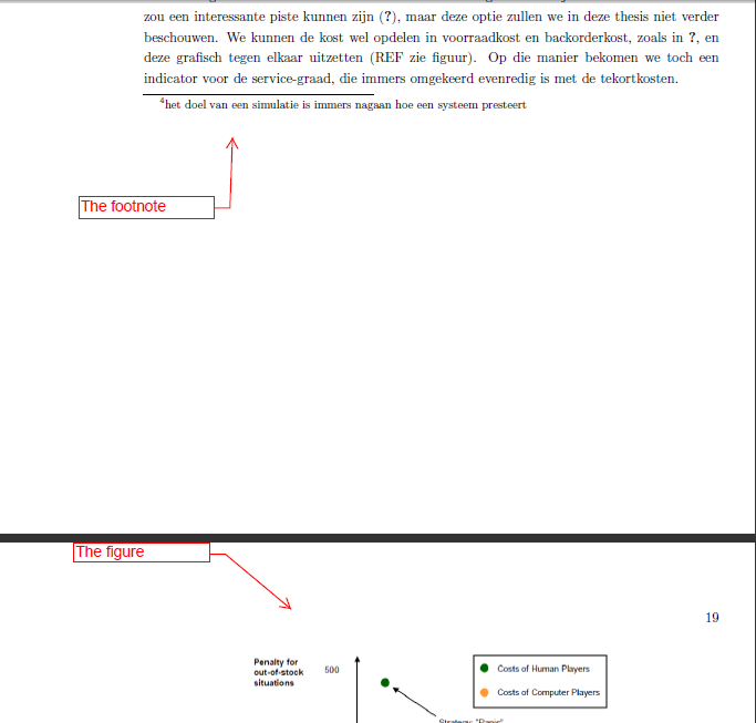 Screenshot of the footnote problem.