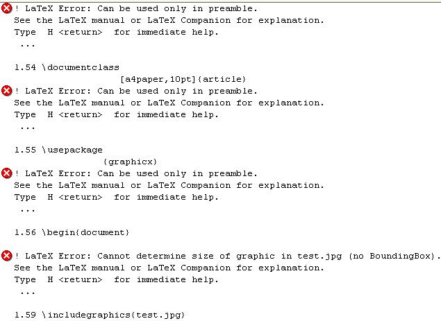 add test.jpg, it appears 4 errors
