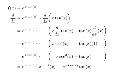 alignat example