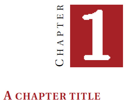 Chapter number, as I get it with MikTeK/pdfLaTeX