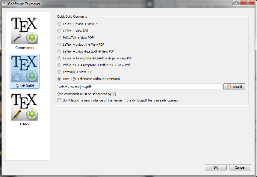 QuickBuild_Texmaker