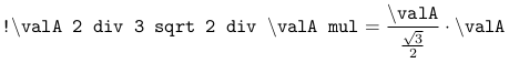 How to understand the RPN notation.