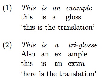 current example