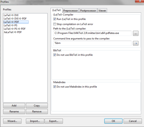 some options I have slightly modified in the build menu