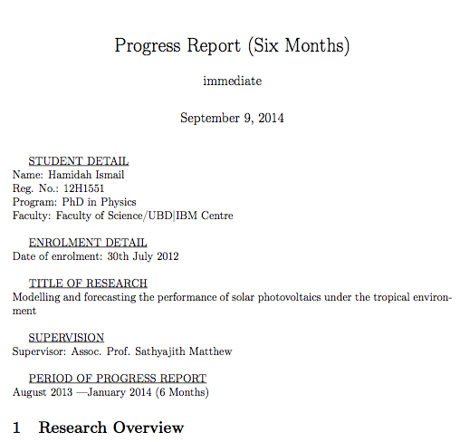 A screenshot of my document