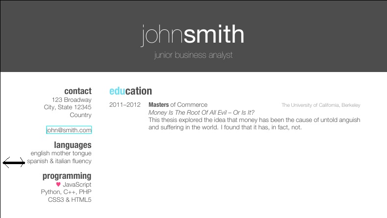 I need put the picture in the left of the &quot;John&quot; text.