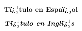 After Typesetting