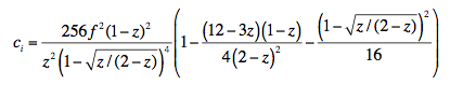 Desired equation
